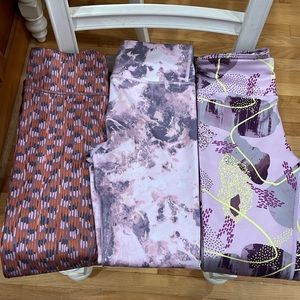 Bundle of 3 Athleta Girl Leggings